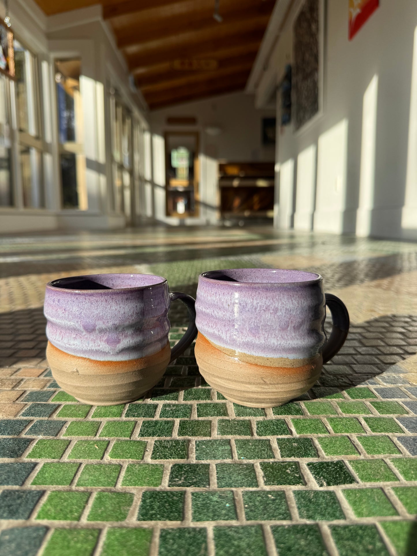 Pair of purple