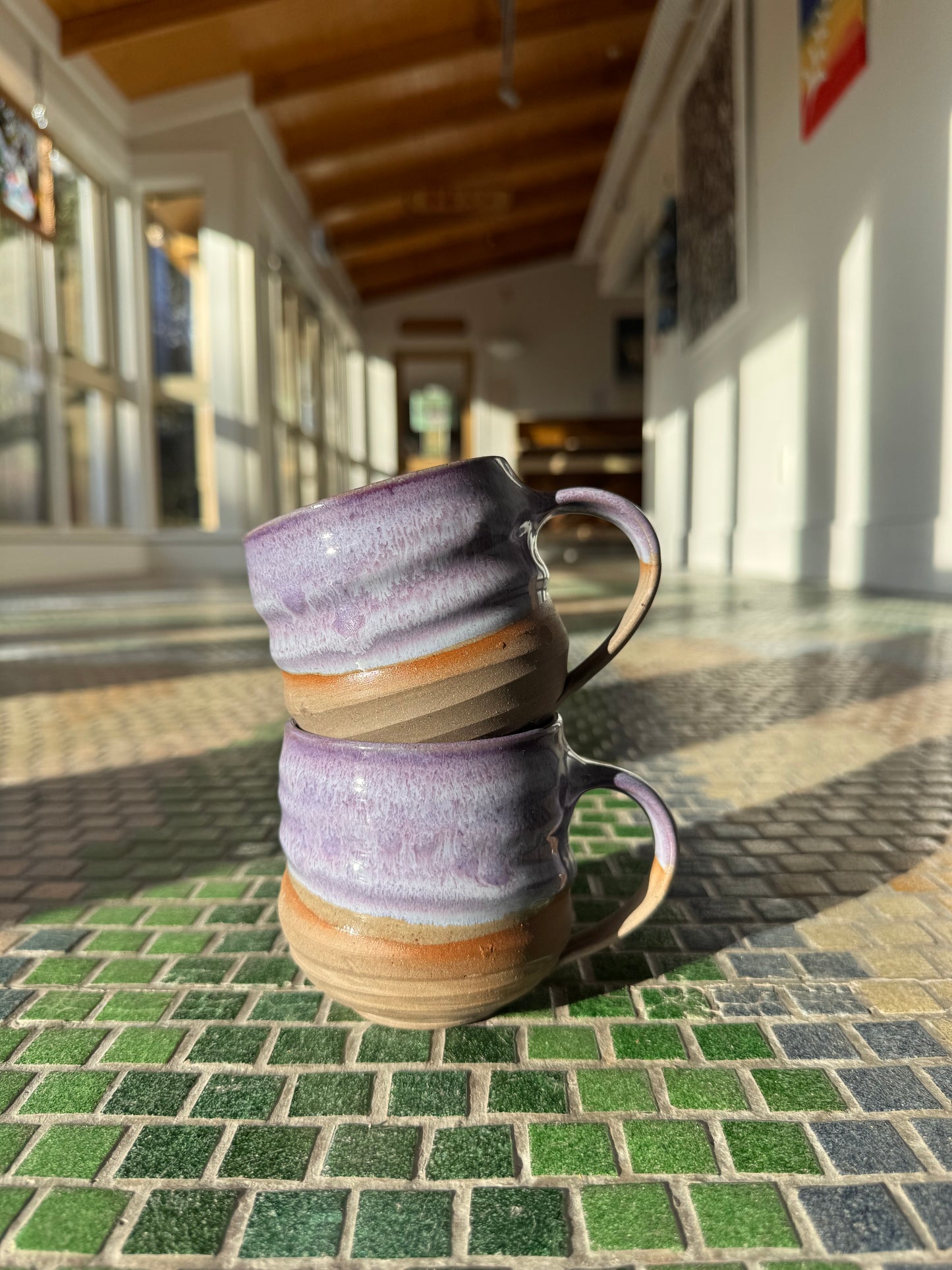 Pair of purple